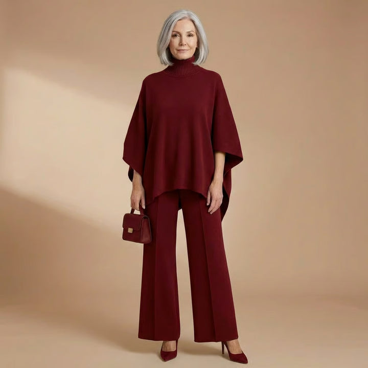 Susan | Turtleneck Top & Pants Set