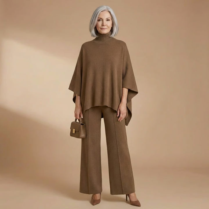 Susan | Turtleneck Top & Pants Set