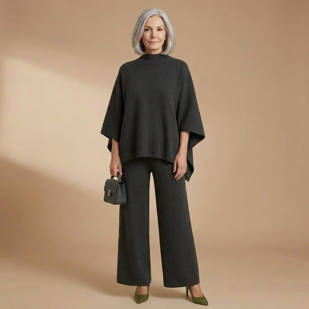 Susan | Turtleneck Top & Pants Set