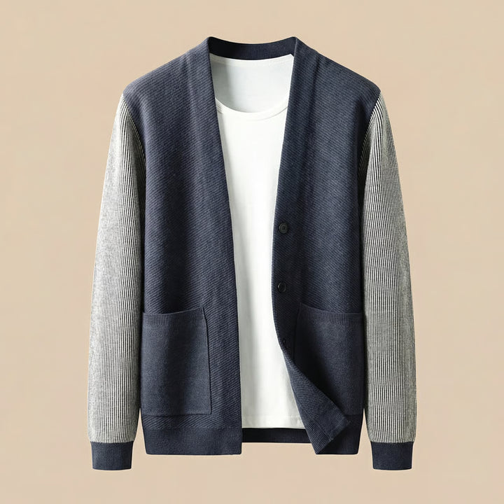 Milan | Premium Two-Tone Cardigan