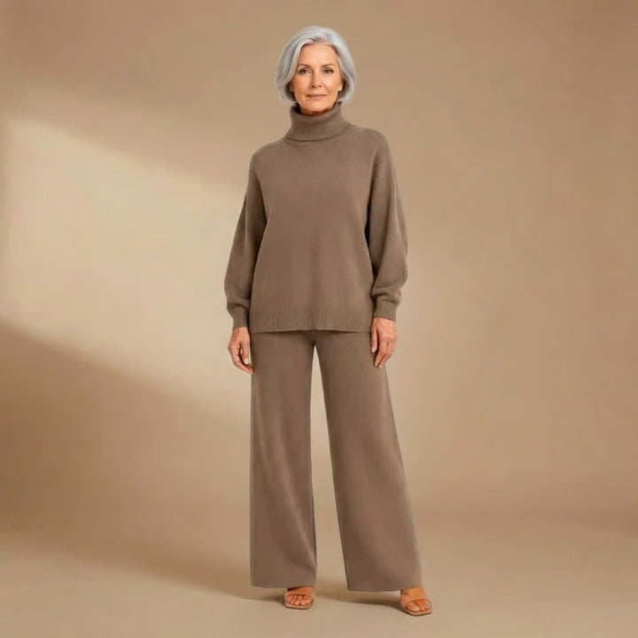 Carol | Turtleneck Top & Pants Set