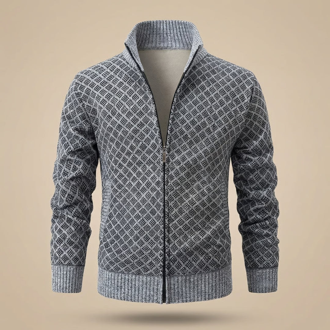 Samuele | Refined Zip-Up Sweater