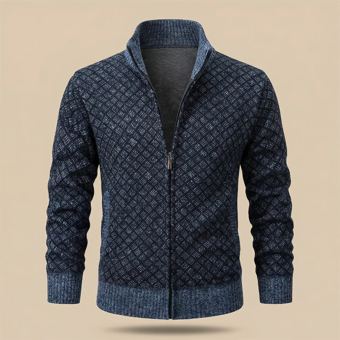 Samuele | Refined Zip-Up Sweater