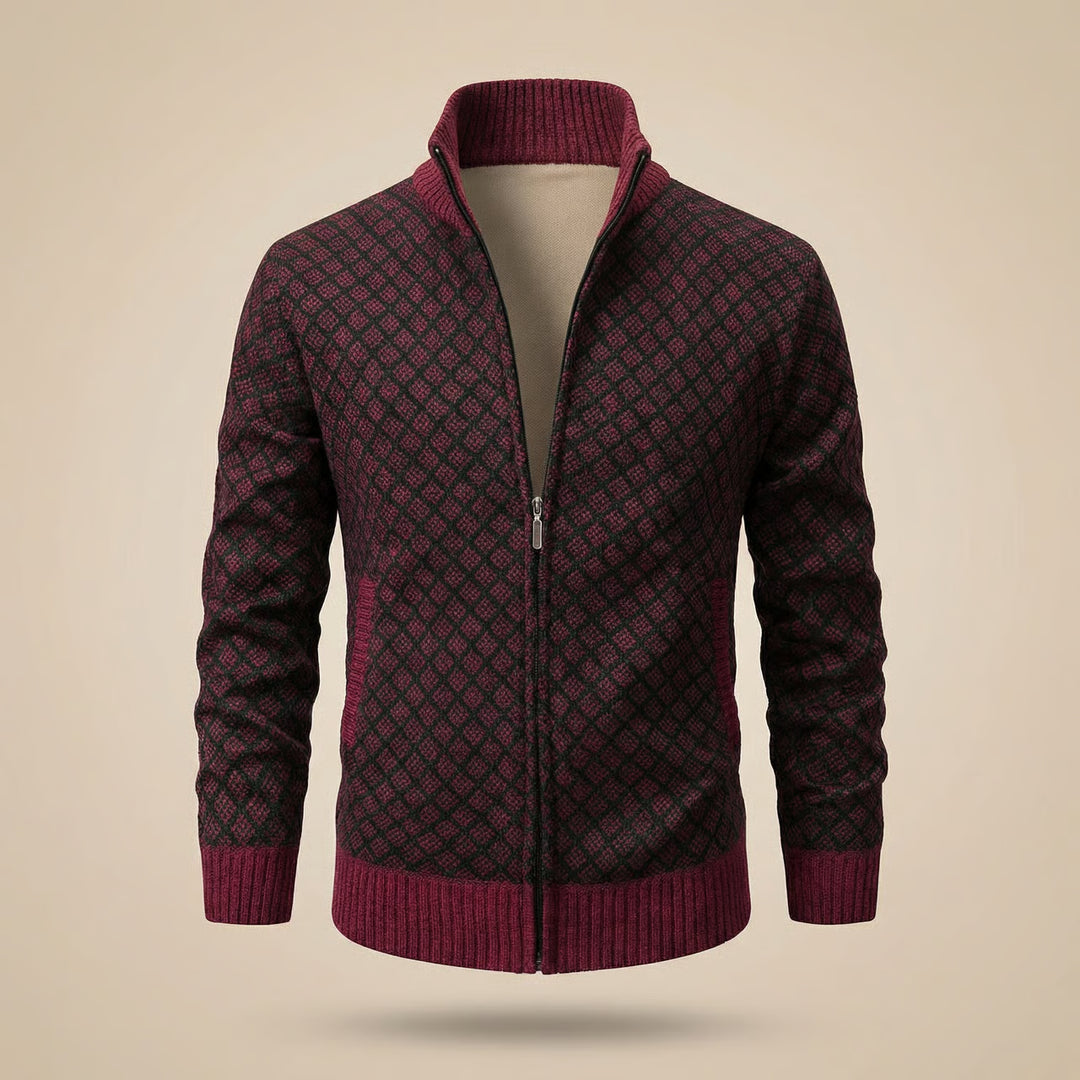 Samuele | Refined Zip-Up Sweater