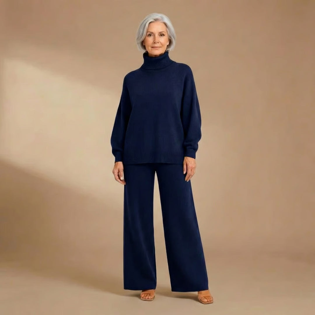 Carol | Turtleneck Top & Pants Set