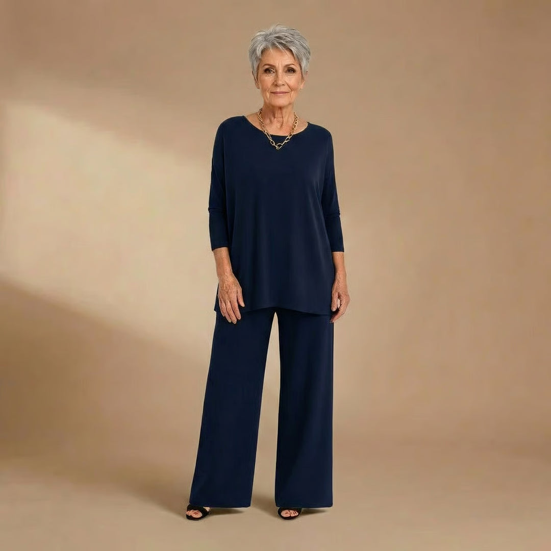 Nancy | Knit Top & Pants Set