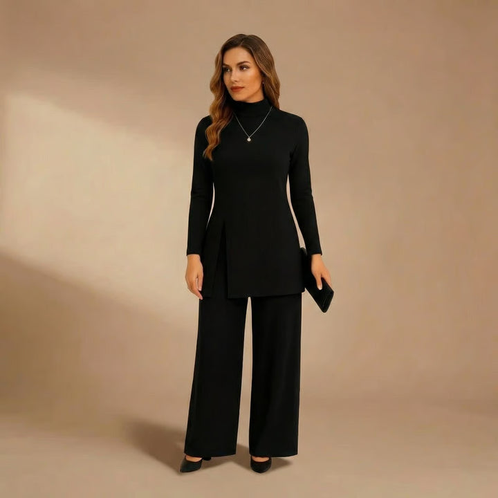 Michelle | Turtleneck Top & Pants Set
