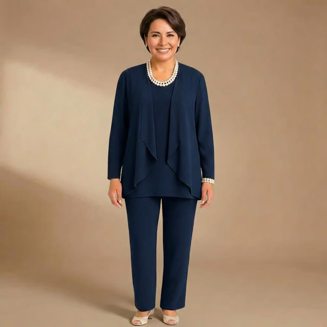 Laura | Cardigan, Top & Pants Set