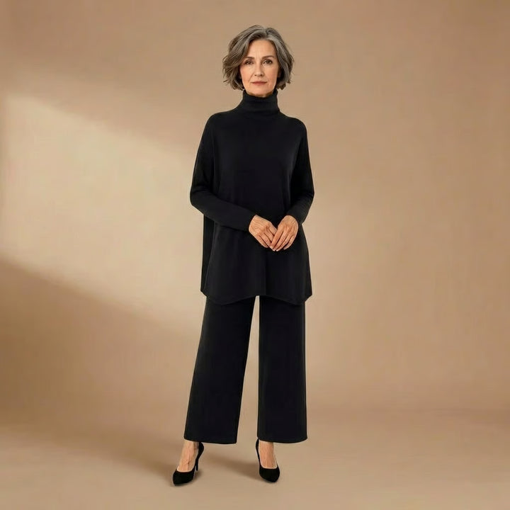 Julie | Top & Wide-Leg Pants Set