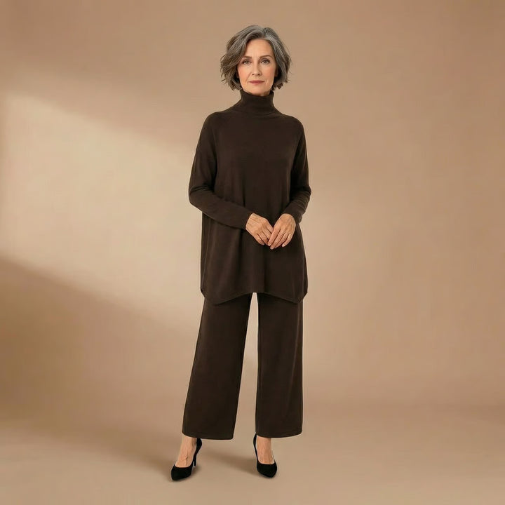 Julie | Top & Wide-Leg Pants Set