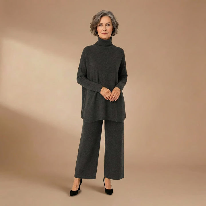 Julie | Top & Wide-Leg Pants Set