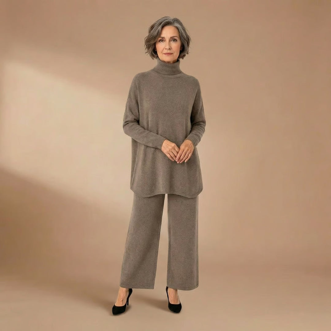 Julie | Top & Wide-Leg Pants Set