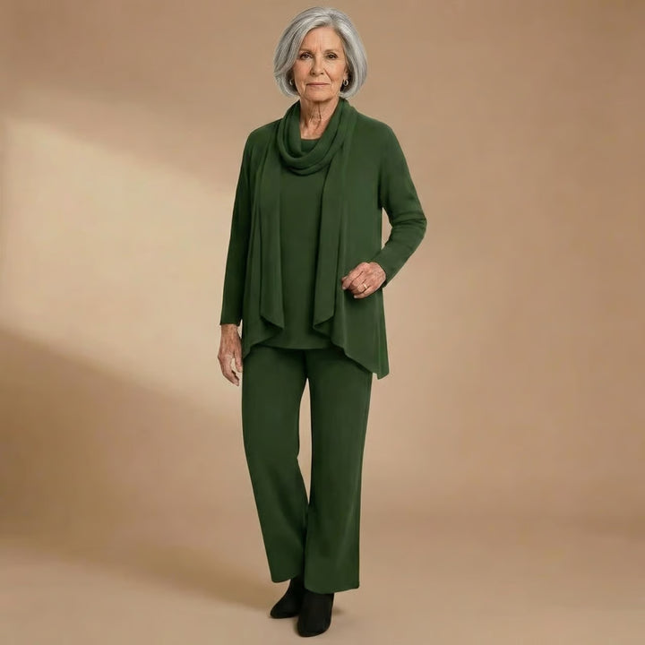 Tammy | Cardigan, Top & Pants Set