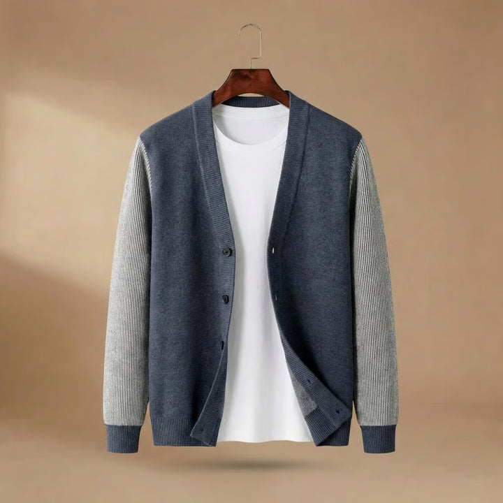Milan | Premium Two-Tone Cardigan