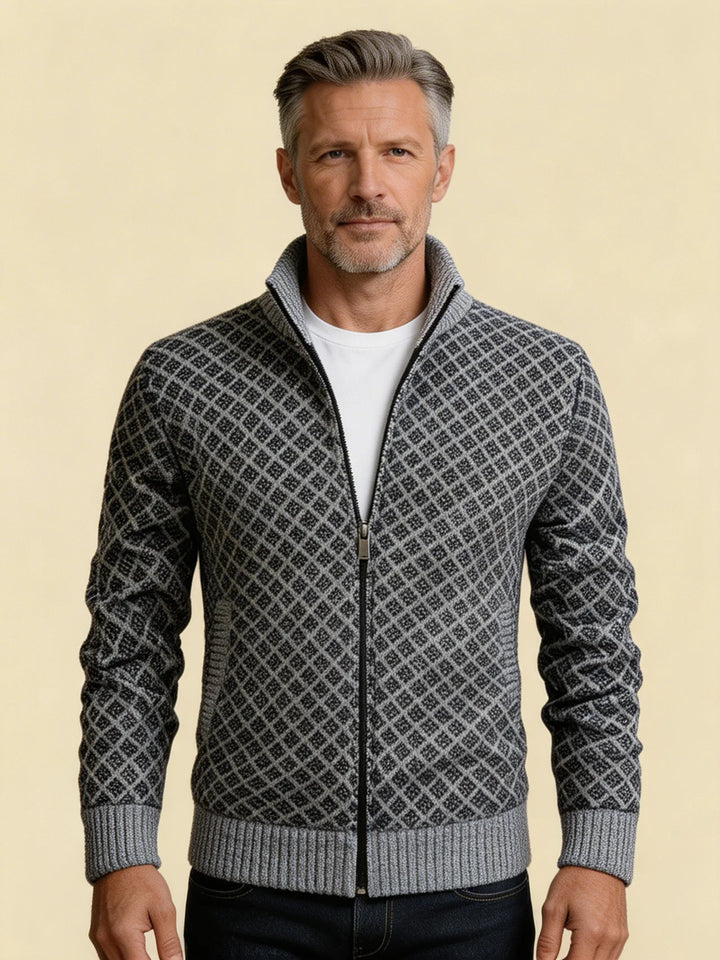 Samuele | Refined Zip-Up Sweater