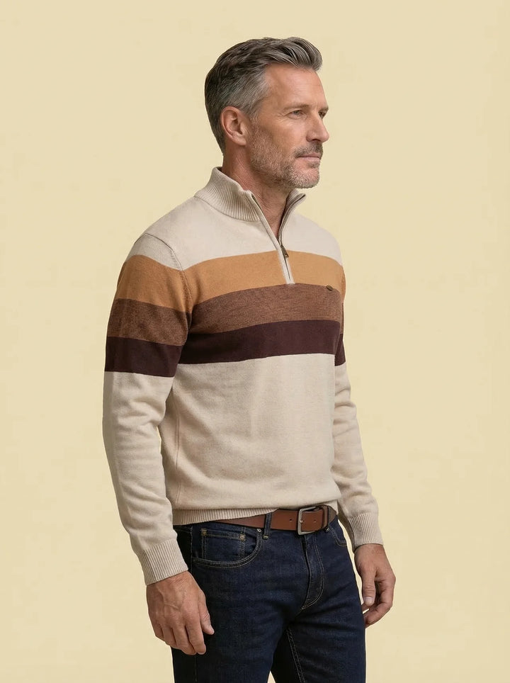 BLAKE | QUARTER-ZIP SWEATER