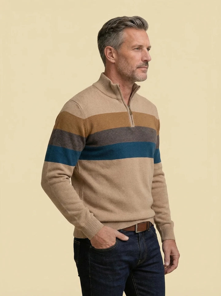 BLAKE | QUARTER-ZIP SWEATER