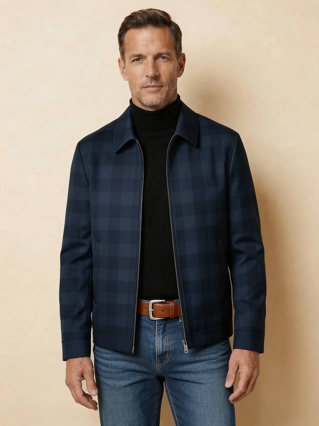 ASHFORD | HARRINGTON CHECK JACKET