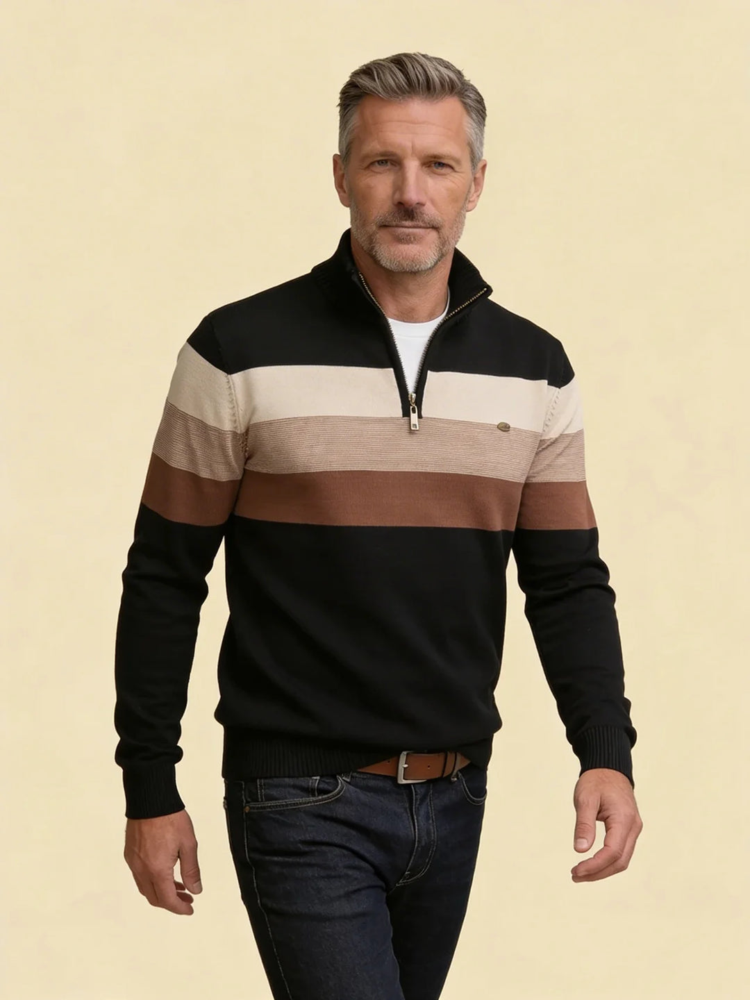 BLAKE | QUARTER-ZIP SWEATER