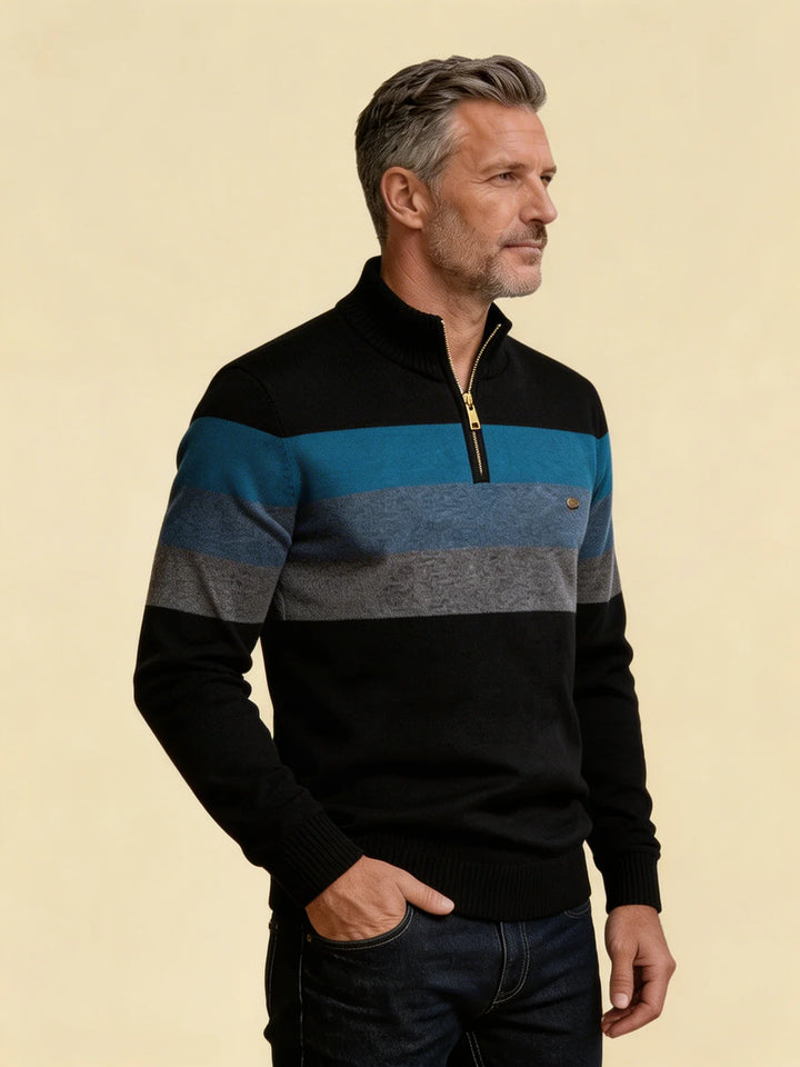 BLAKE | QUARTER-ZIP SWEATER