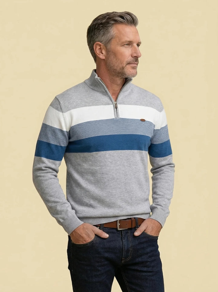 BLAKE | QUARTER-ZIP SWEATER