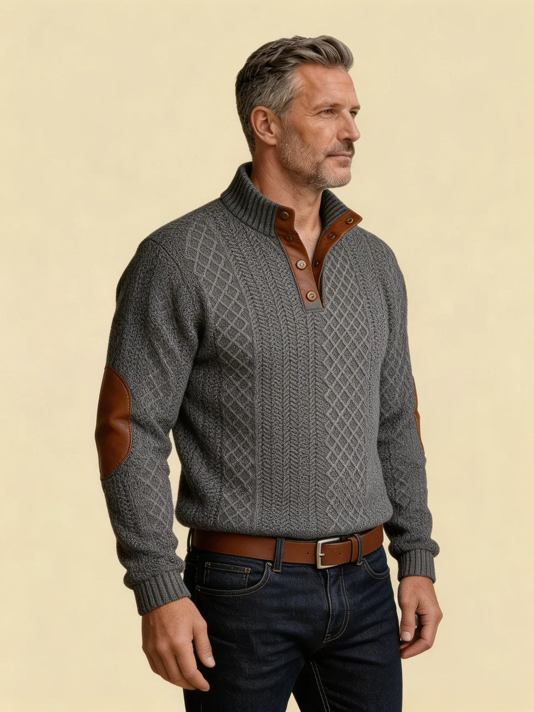 STRATTON | HIGH COLLAR PULLOVER
