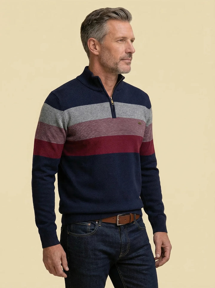 BLAKE | QUARTER-ZIP SWEATER