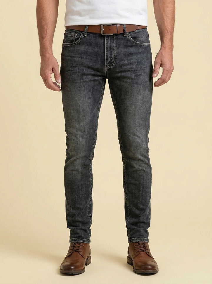 BENTON | TAPERED FLEX JEANS - 4 WAY STRETCH