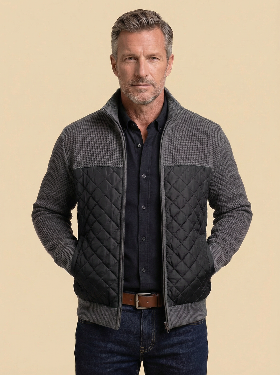 Nolan | Dual-layer Breathable Fleece Jacket