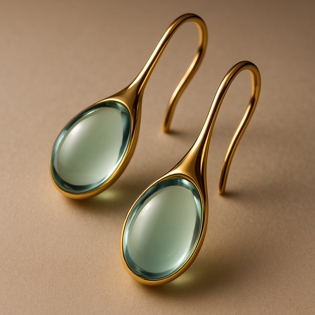 Crystal Teardrop Earrings