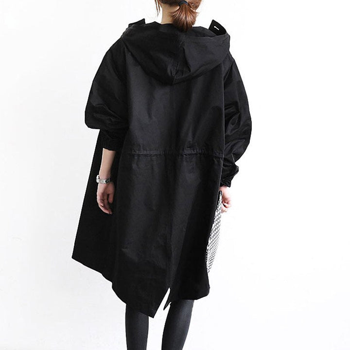 Mono Mood | Hooded Trench Coat