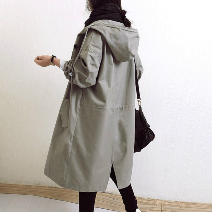 Mono Mood | Hooded Trench Coat