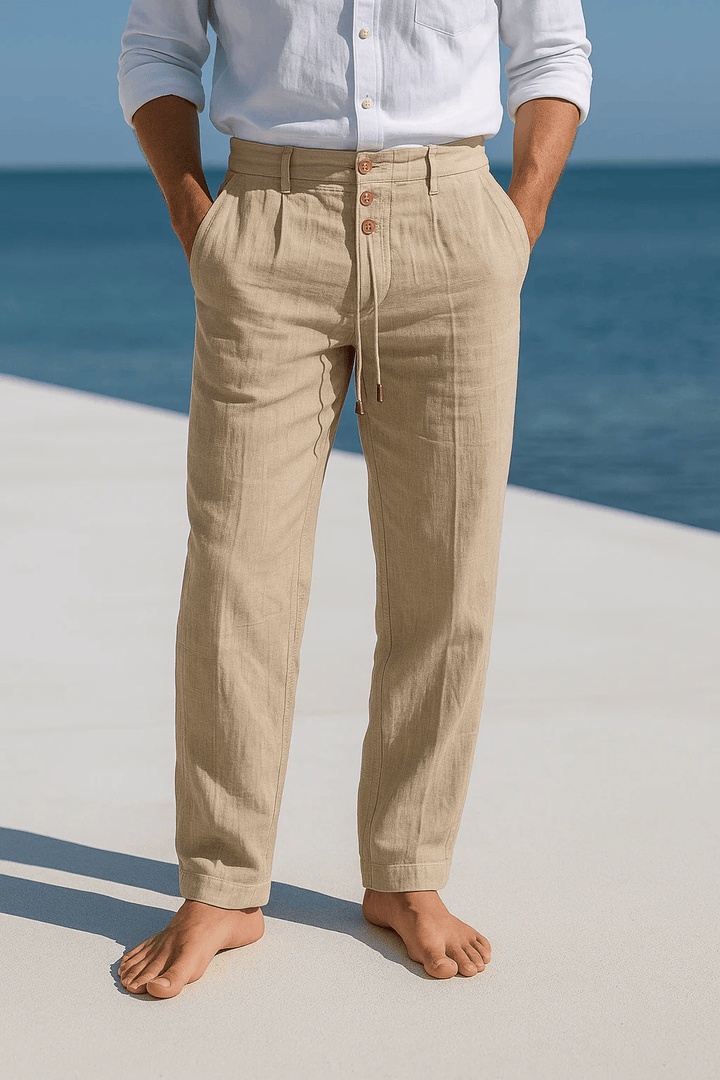 Luca Riviera Pleated Trousers