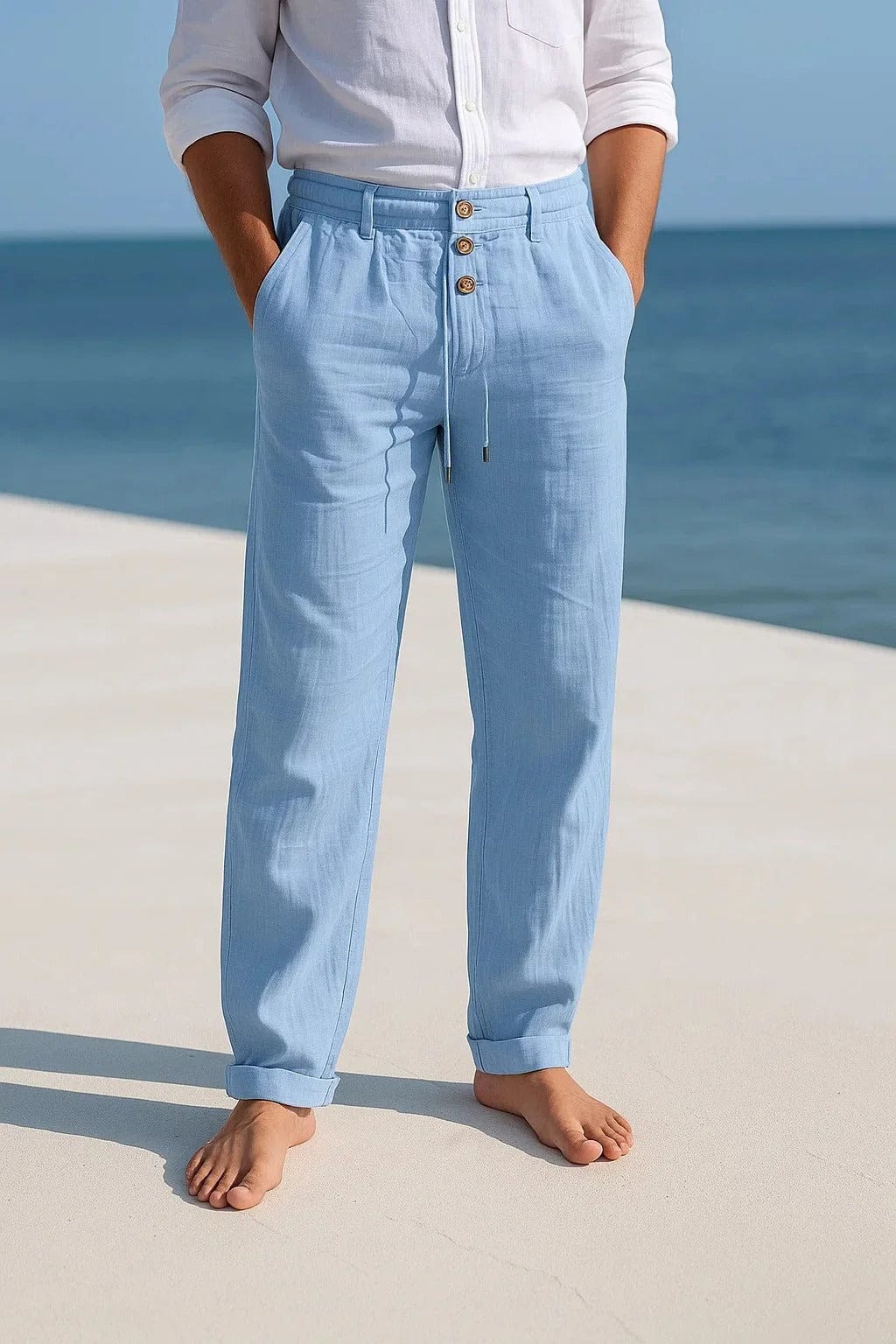 Luca Riviera Pleated Trousers