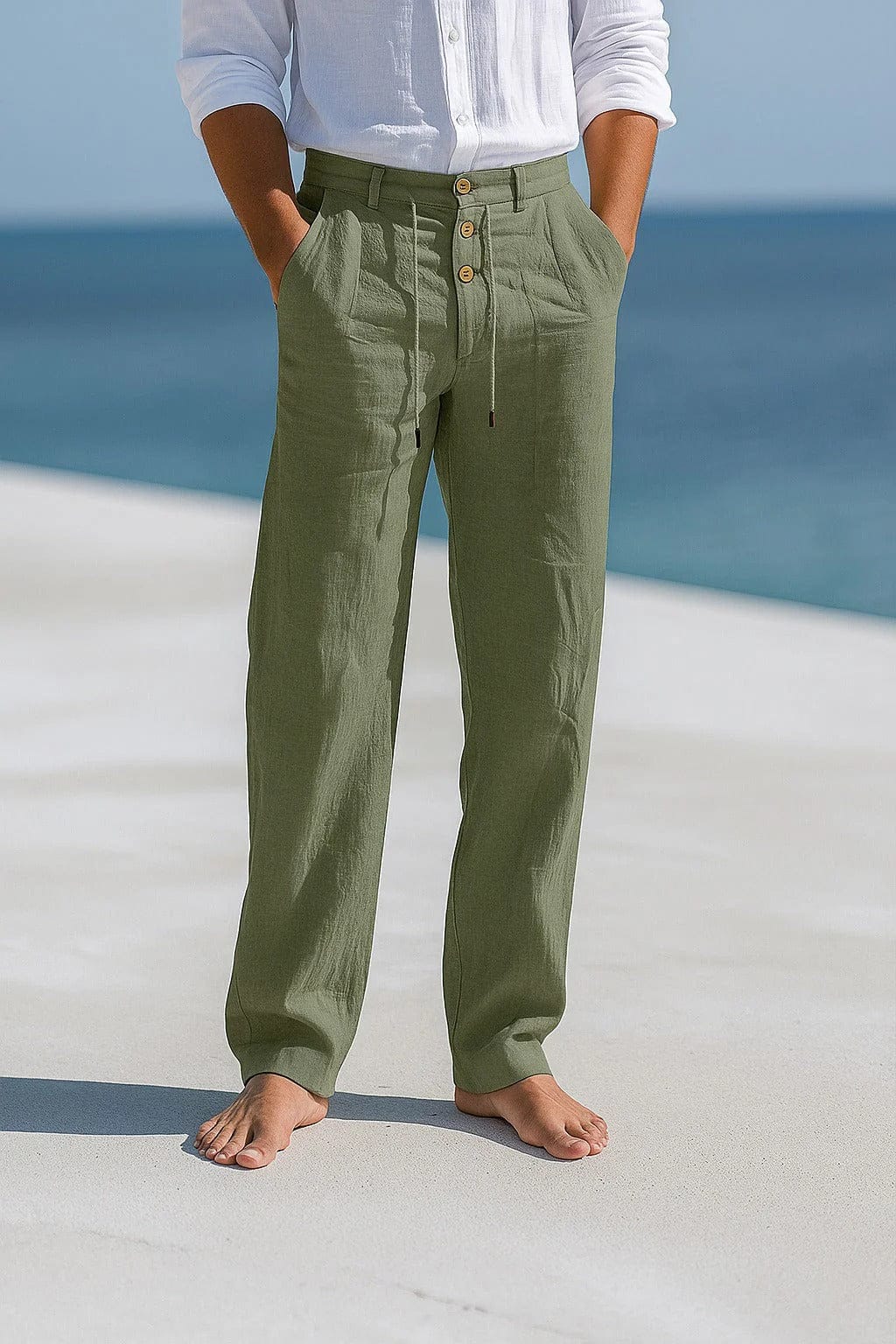Luca Riviera Pleated Trousers