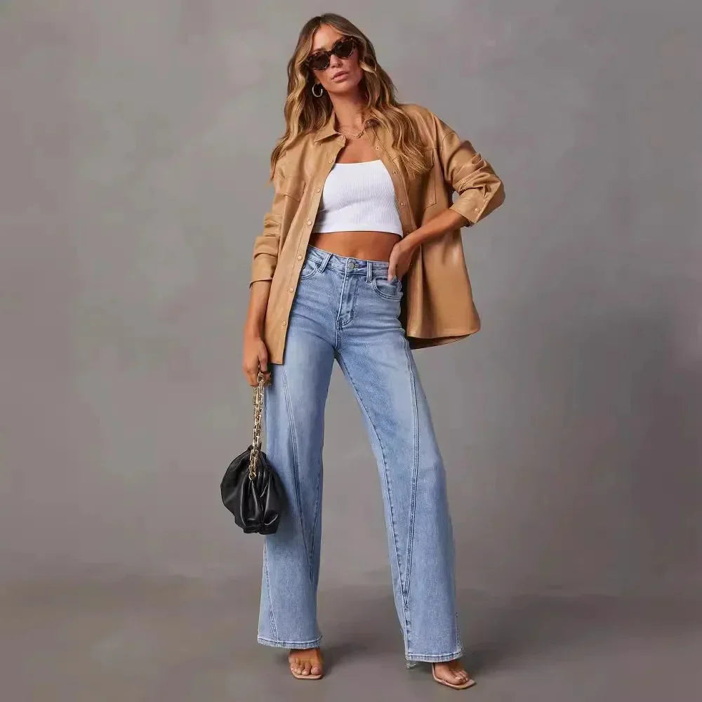 LUNA | TRENDY FLARED JEANS