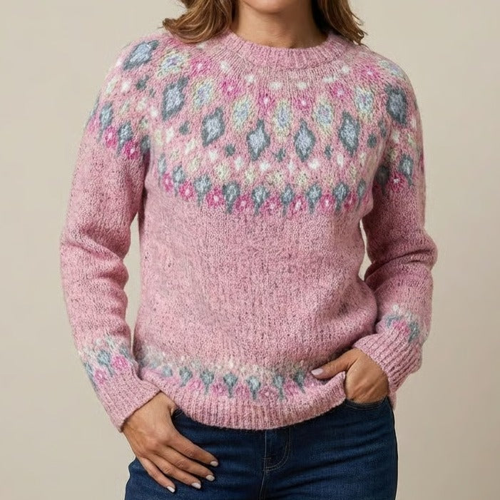 Emily | Retro Scandinavian knitted sweater