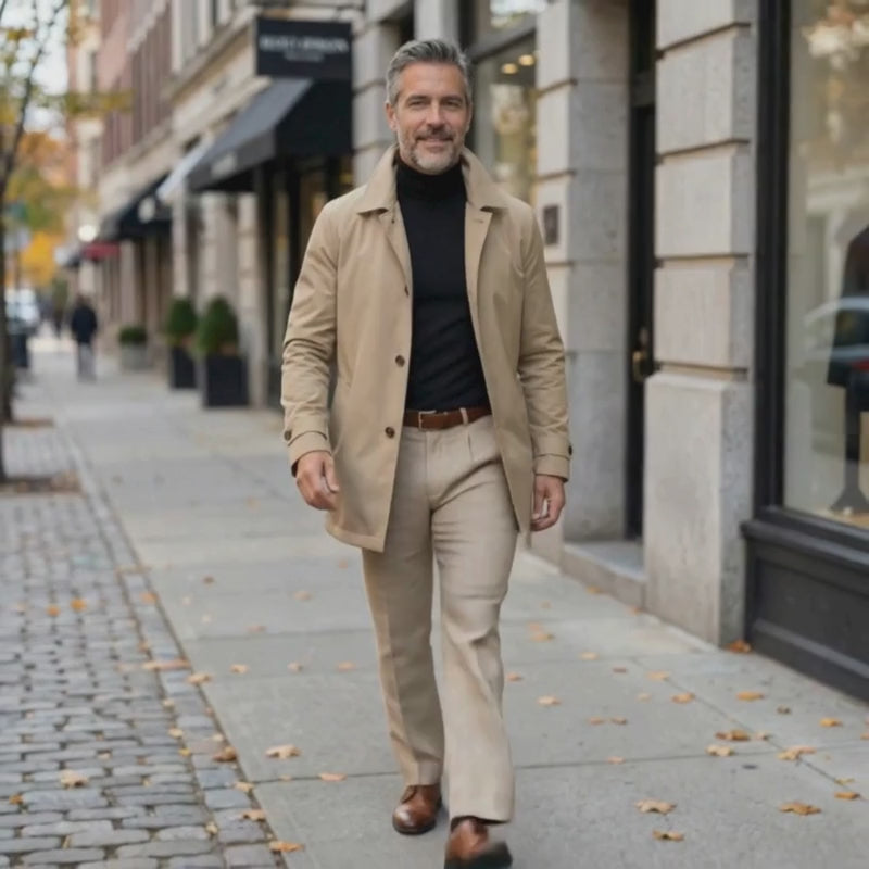 Harrison | Tailored Pleated Trousers